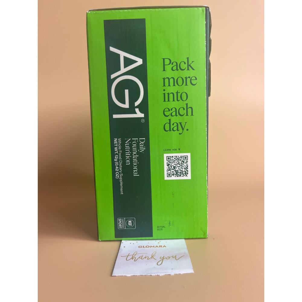 AG1 Athletic Greens 40 x 12g Individual Sealed Nutrition Packets NEW - Picture 2 of 4